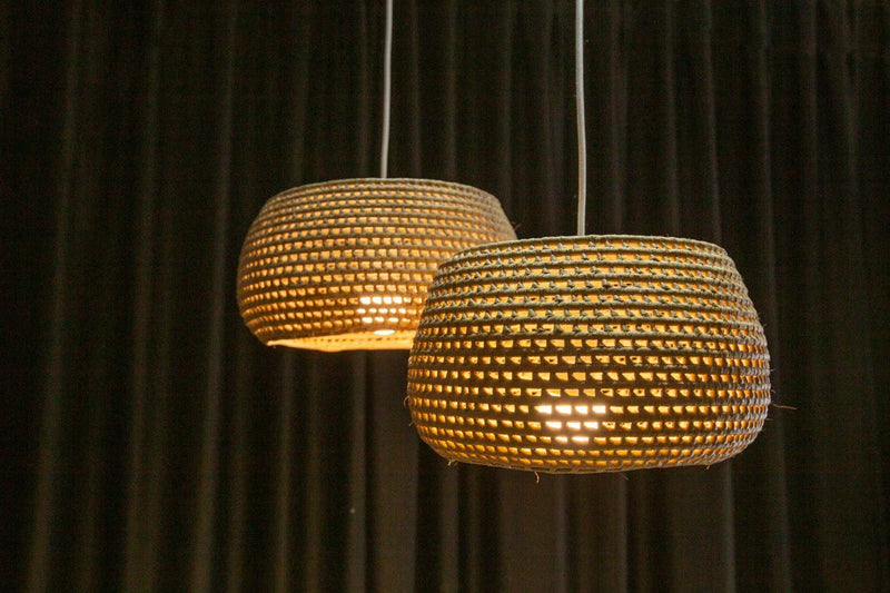 Luminária Pendente Par - Rústico Boho Chic